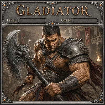 Gladiator hero portrait