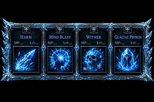 Cryosage ability cards