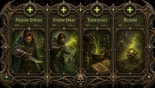 Miasma ability cards